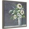 Late Summer Bouquet II (Sunflower) by Julia Purinton 16-in. W x 16-in. H. Canvas Wall Art Print Framed in Grey